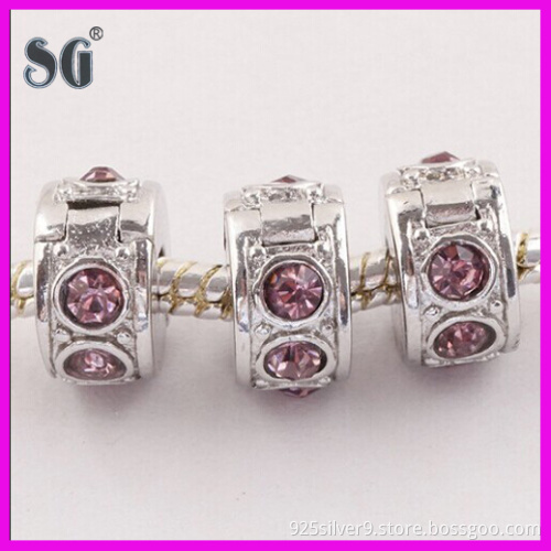 New Arrival 925 Sterling Silver Stopper Lock Clip DIY Bead Compatible With European Bracelet